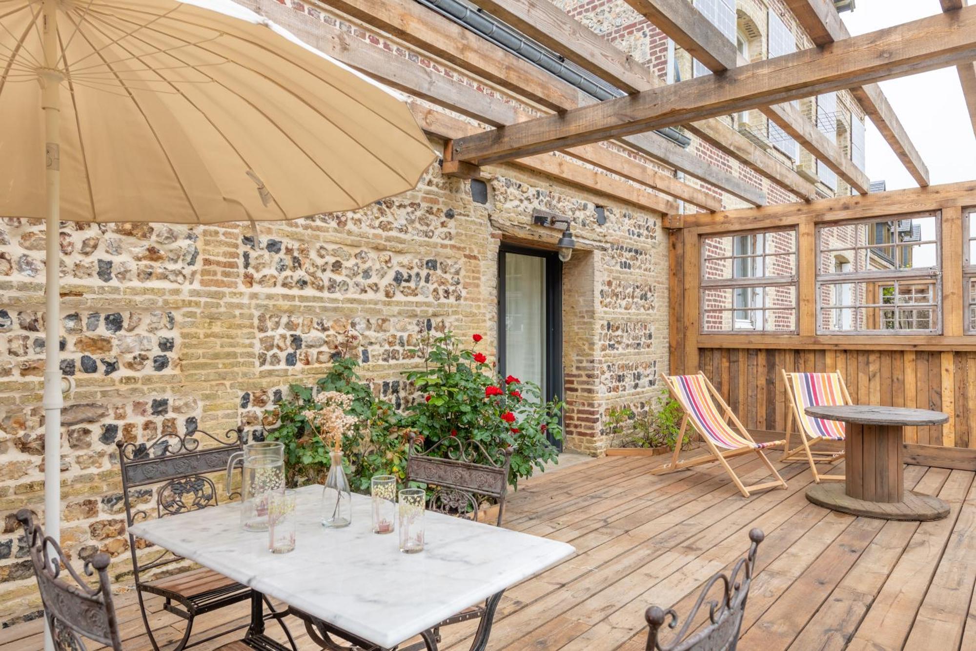 Ecolodge Entre Mer & Campagne - Maison Et Chambres D'Hotes - Le Havre Honfleur Etretat Octeville-sur-Mer Eksteriør bilde