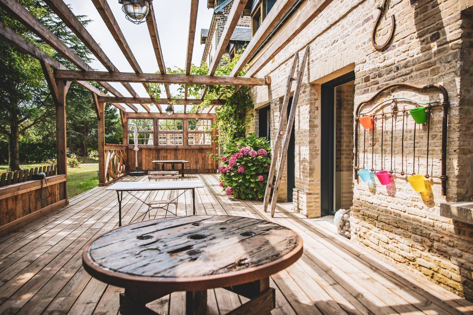 Ecolodge Entre Mer & Campagne - Maison Et Chambres D'Hotes - Le Havre Honfleur Etretat Octeville-sur-Mer Eksteriør bilde