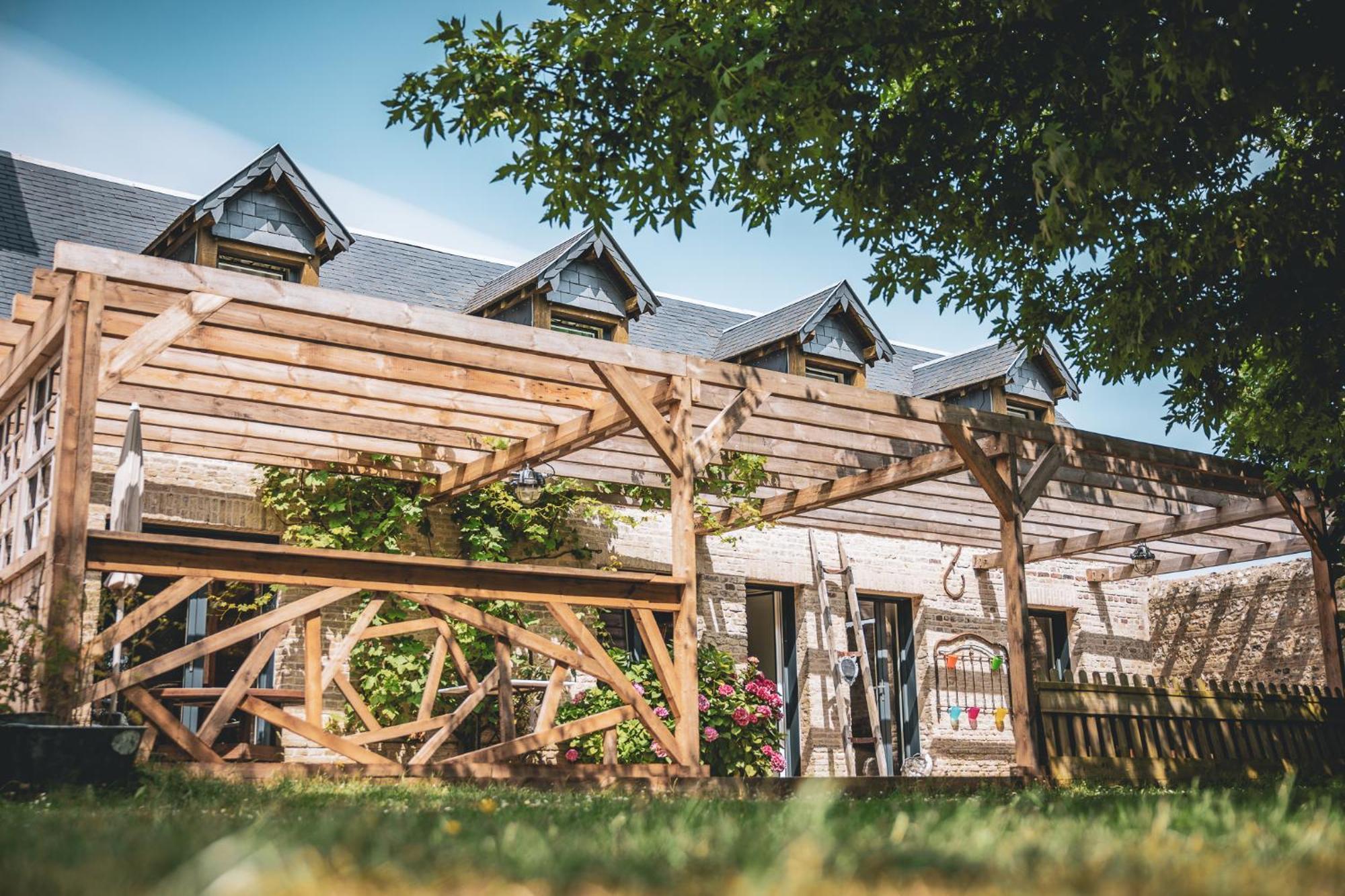 Ecolodge Entre Mer & Campagne - Maison Et Chambres D'Hotes - Le Havre Honfleur Etretat Octeville-sur-Mer Eksteriør bilde